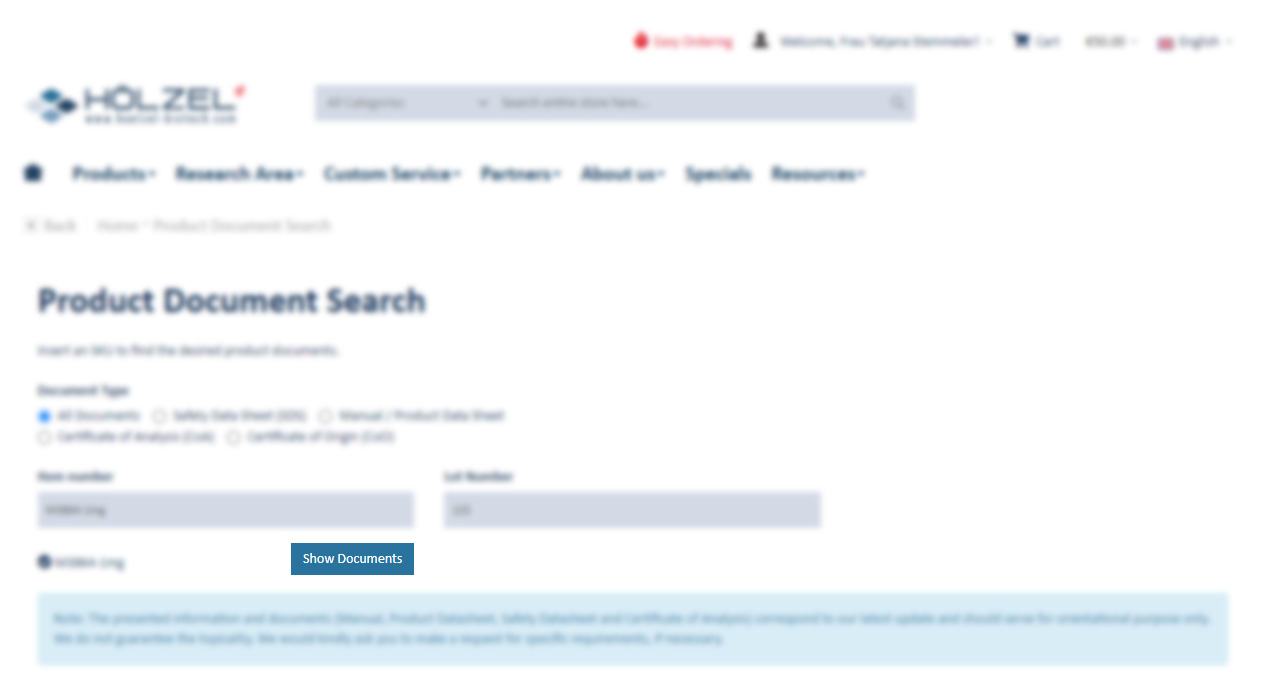 Fig. 4: Click on Show Documents.